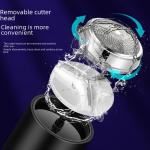 Home Use Electric Shaver Rotary Shaver For Men Rechargeable Cordless Razor Pop-up Trimmer Travel Case