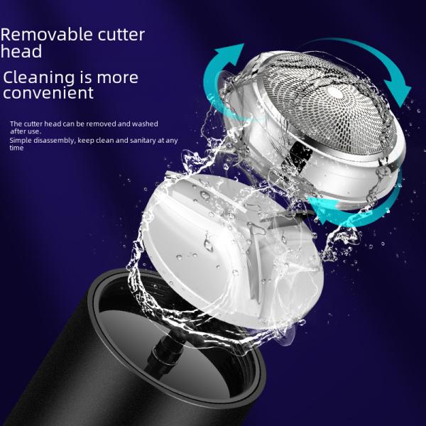 Home Use Electric Shaver Rotary Shaver For Men Rechargeable Cordless Razor Pop-up Trimmer Travel Case