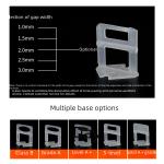 Thickened Ceramic Tile Leveling Tool Plug Base Cross Wrench Tile Adhesive Tool Flattening Device