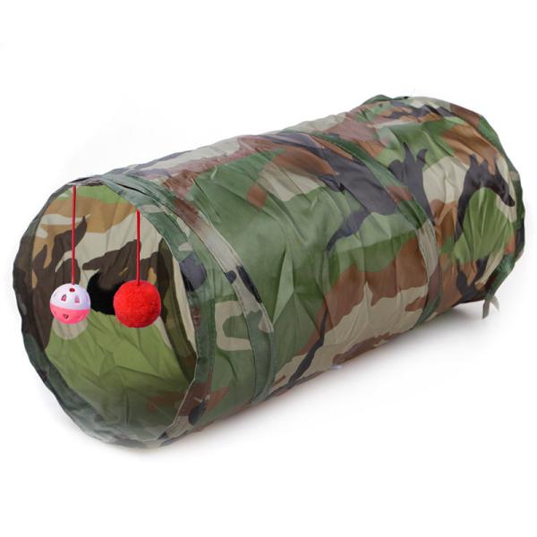 Foldable Interactive Rainbow Tunnel Cat Toy Drill Barrel New Pet Products For Cats Folding Tunnel Toy Kittens Play