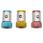 Universal 1/4 Bit Magnetic Ring Colorful Metal Screwdriver Head Positioning Magnetizer Magnetic Ring Steel Sleeve Drill Accessory