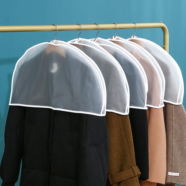 Coat Suit Cover Storage Cleaning Tool Durable Waterproof Peva Material Foldable Design For Home Use