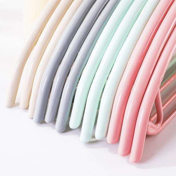 Thickened Multi-functional Non-slip Semi-circular Clothing Store Coating Drying Rack No Trace Clothes Rack Home Use