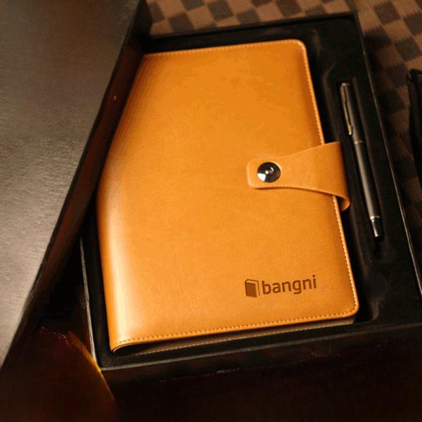A5 Business Notebook Small Batch Custom Logo Notepad Office B5 Loose-leaf Diary Gift