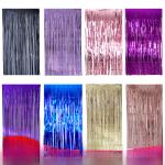 Rain Curtain Birthday Party Decorations Supplies Children's Day Background Photo Shooting Location Exclusive Order