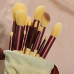 New 13-piece Portable Soft Bristle Makeup Brush Set Cheek Brush Eye Shadow Full Set Beauty Makeup Tools