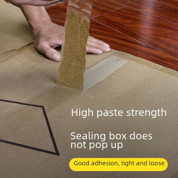 Wide Transparent Packing Tape Large Roll Express Sealing Tape Packing Cloth Transparent Box Sealing Whole Case