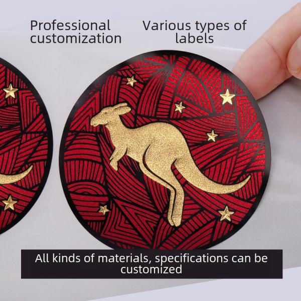 Ps Plate Screen Printing Non-drying Adhesive Labels