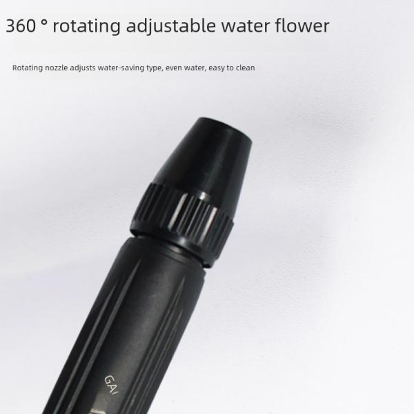 High Pressure Car Wash Gun Adjustable Nozzle Water Saving Spray Gun For Cleaning Vehicles Efficiently Effectively