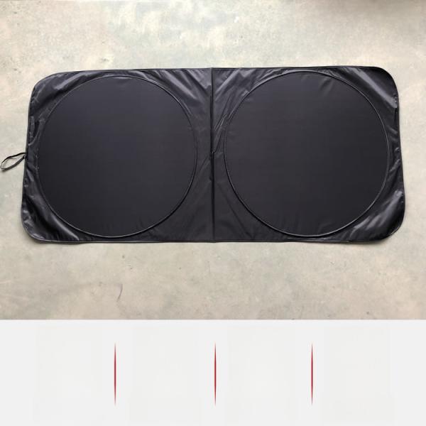 Car Sunshade Umbrella Style Sunshade Suitable For Various Models Blocks Sunlight Effectively Protects Interior Vehicle