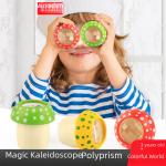 Kaleidoscope Toy Colorful Patterns Mirrored Tube Prism