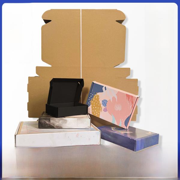 Colorful Airplane Box Wholesale Paper Box Color Printing Customized Express Clothing Kraft Paper Corrugated Nail Packaging