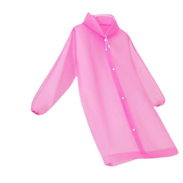 Thickened Non-disposable Fashionable Eva Adult Child Outdoor Travel Portable One-piece Raincoat