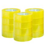 Transparent Thickened Large Roll Packing Sealing Tape Whole Case High Adhesive Warning Label Printing E-commerce Tape