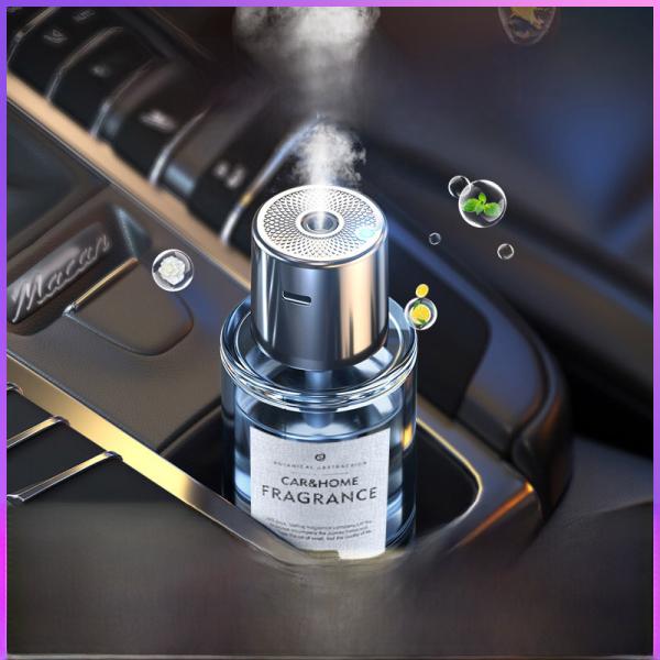 Car Aromatherapy Machine Long-lasting Light Fragrance Intelligent Self-spray Fogger Automobile Perfume Humidifier Air Freshener