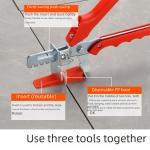 Thickened Ceramic Tile Leveling Tool Plug Base Cross Wrench Tile Adhesive Tool Flattening Device
