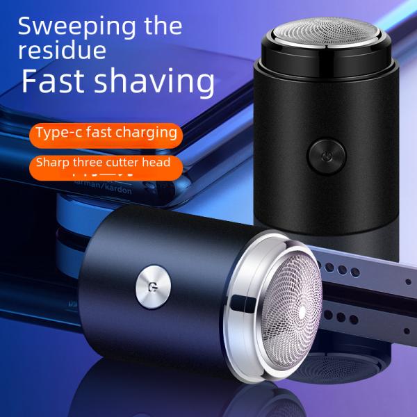 Home Use Electric Shaver Rotary Shaver For Men Rechargeable Cordless Razor Pop-up Trimmer Travel Case