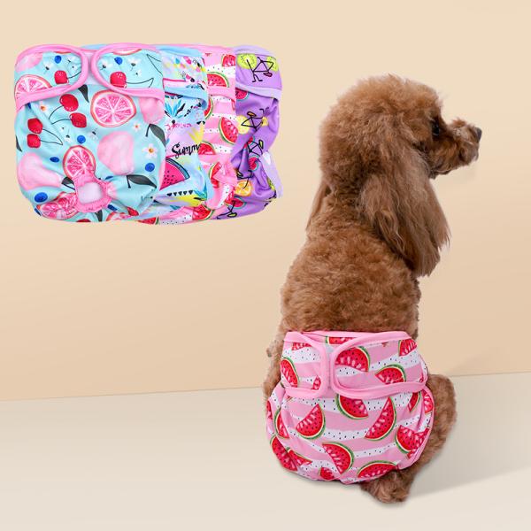 Amazon New Dog Physiological Pants Female Dog Urine Pants Menstrual Pet Physiological Factory Direct