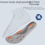Unisex Full Pad Sport Shoe Insoles Bacteria-resistant Deodorant Sweat-absorbent Breathable High Shock Absorption Shoe Insoles