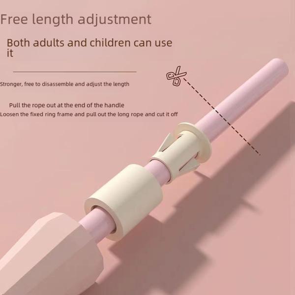 Pvc Competition Anti-slip Jump Rope Fitness Sports Rope Middle School Students Children's Pencil Rod Jump Primary School Exam