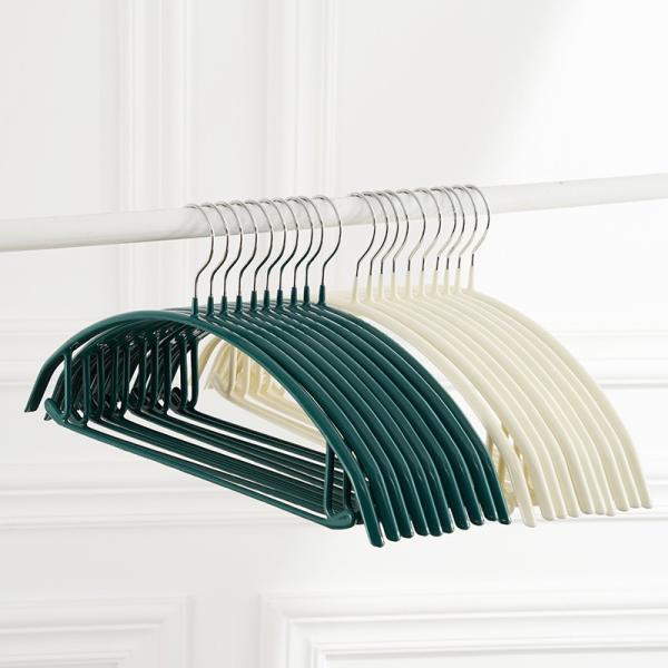 Thickened Multi-functional Non-slip Semi-circular Clothing Store Coating Drying Rack No Trace Clothes Rack Home Use