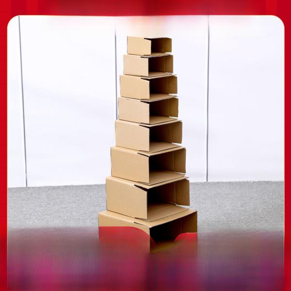 Large Square Paper Box For International Logistics Cross-border E-commerce Amazon Fba