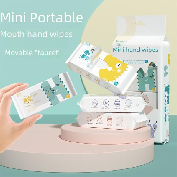 Baby Wipes - Individually Wrapped - 80 Pack Gentle Effective Cleaning For Baby's Delicate Skin