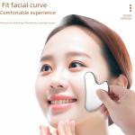 304 Stainless Steel Face Scraping Board Heart-shaped Muscle Fascia Knife Beauty Facial Massager Sand Scraping Board Gift Box Set