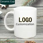 Creative Coated Ceramic Mugs Color Changing Water Cups Logo Heat Transfer Advertising Gifts Mark Cups