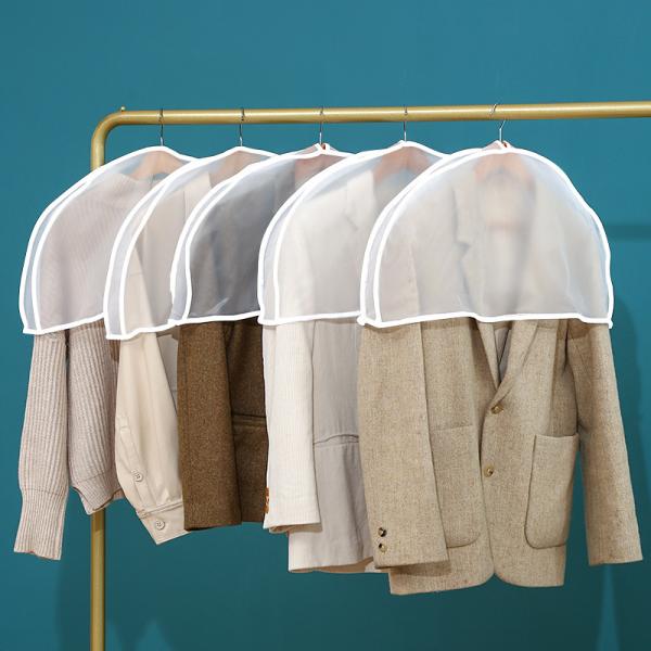 Coat Suit Cover Storage Cleaning Tool Durable Waterproof Peva Material Foldable Design For Home Use