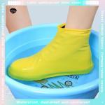 Waterproof Shoe Covers Unisex Non-slip Durable Pvc Material Rainproof Shoe Covers For Outdoor Activities In Various Colors