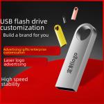 Creative Metal Usb Flash Drive 16gb 32gb Usb2.0 High Speed 3.0 64gb For Mobile Car Use Customizable