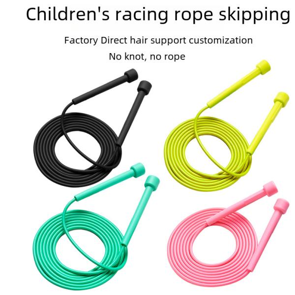 Pvc Competition Anti-slip Jump Rope Fitness Sports Rope Middle School Students Children's Pencil Rod Jump Primary School Exam