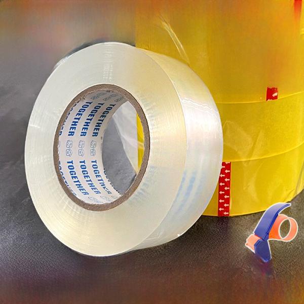 Wide Transparent Packing Tape Large Roll Express Sealing Tape Packing Cloth Transparent Box Sealing Whole Case