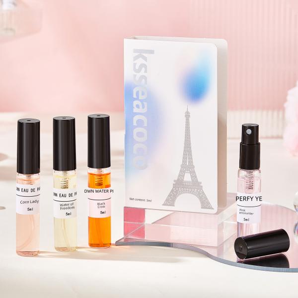 Famous Brand Q Version Perfume Sample 5ml Mini Quick Hand Live Broadcast Bestseller Foreign Trade Goods Source Manufacturer