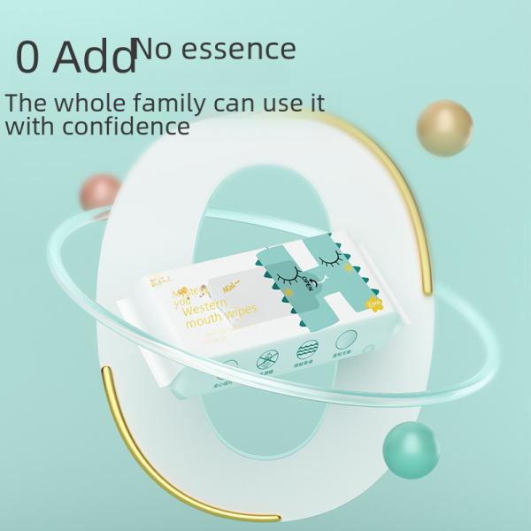 Baby Wipes - Individually Wrapped - 80 Pack Gentle Effective Cleaning For Baby's Delicate Skin
