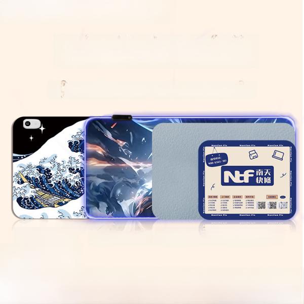 Custom Thickened Desktop Edge Mouse Pad Office Computer Keyboard Desk Mat Small Batch