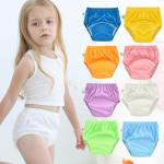 2024 Baby Training Pants Washable 6-Layer Polyester Diaper Pants Baby Diaper Pants Cotton Study Pants Summer Diaper