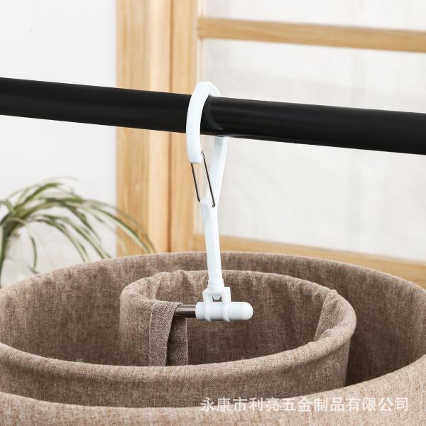 Spiral Clothes Hanger Towel Drying round Foldable Bed Sheet No Trace Towel Rack Dormitory Wholesale Detachable Home Use
