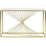 Vivan Console Table - White Marble
