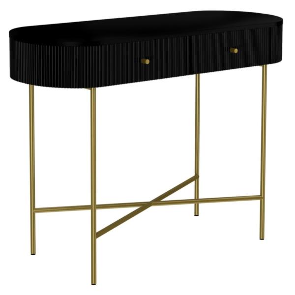 Daraj Dresser Console - Black Wood