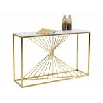 Vivan Console Table - White Marble