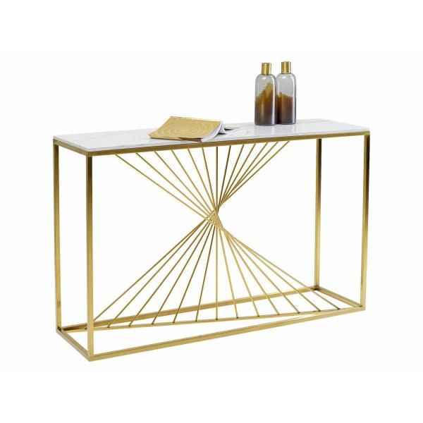 Vivan Console Table - White Marble