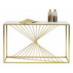 Vivan Console Table - White Marble