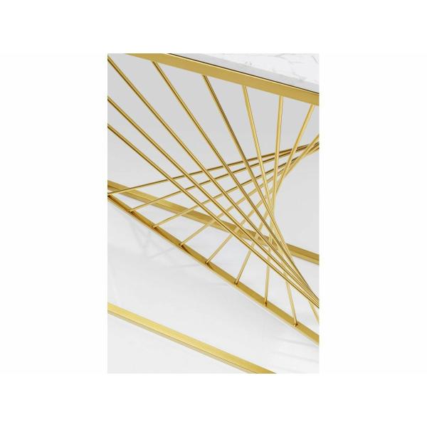 Vivan Console Table - White Marble
