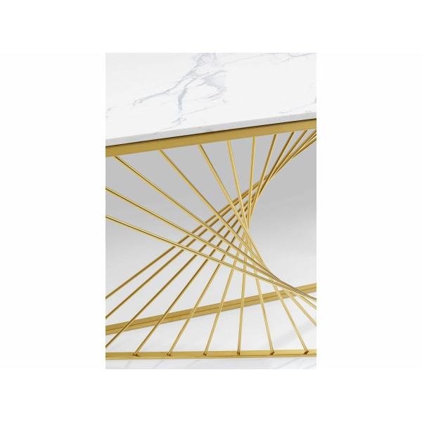 Vivan Console Table - White Marble