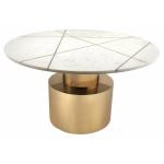 Rohini Coffee Table - White Marble