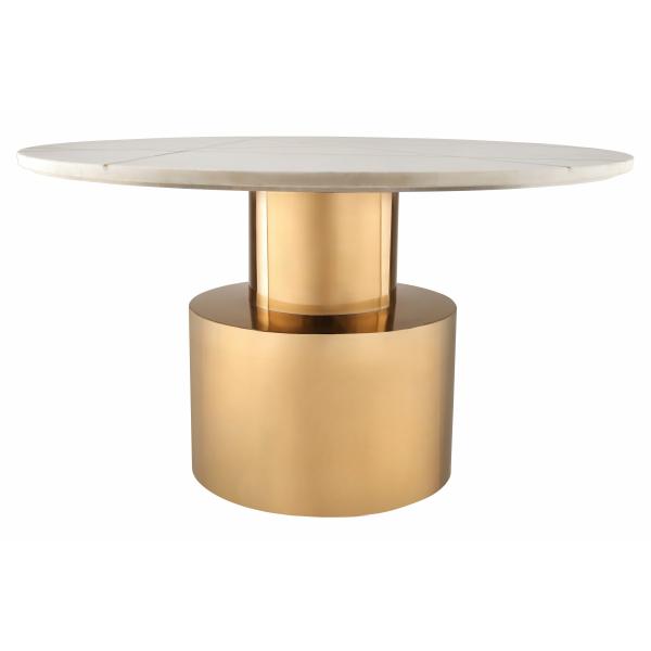 Rohini Coffee Table - White Marble