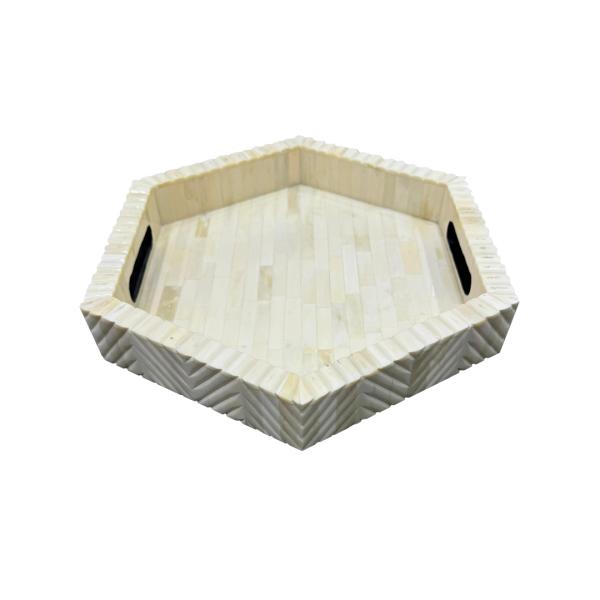 Ayat Tray - Bone Carved